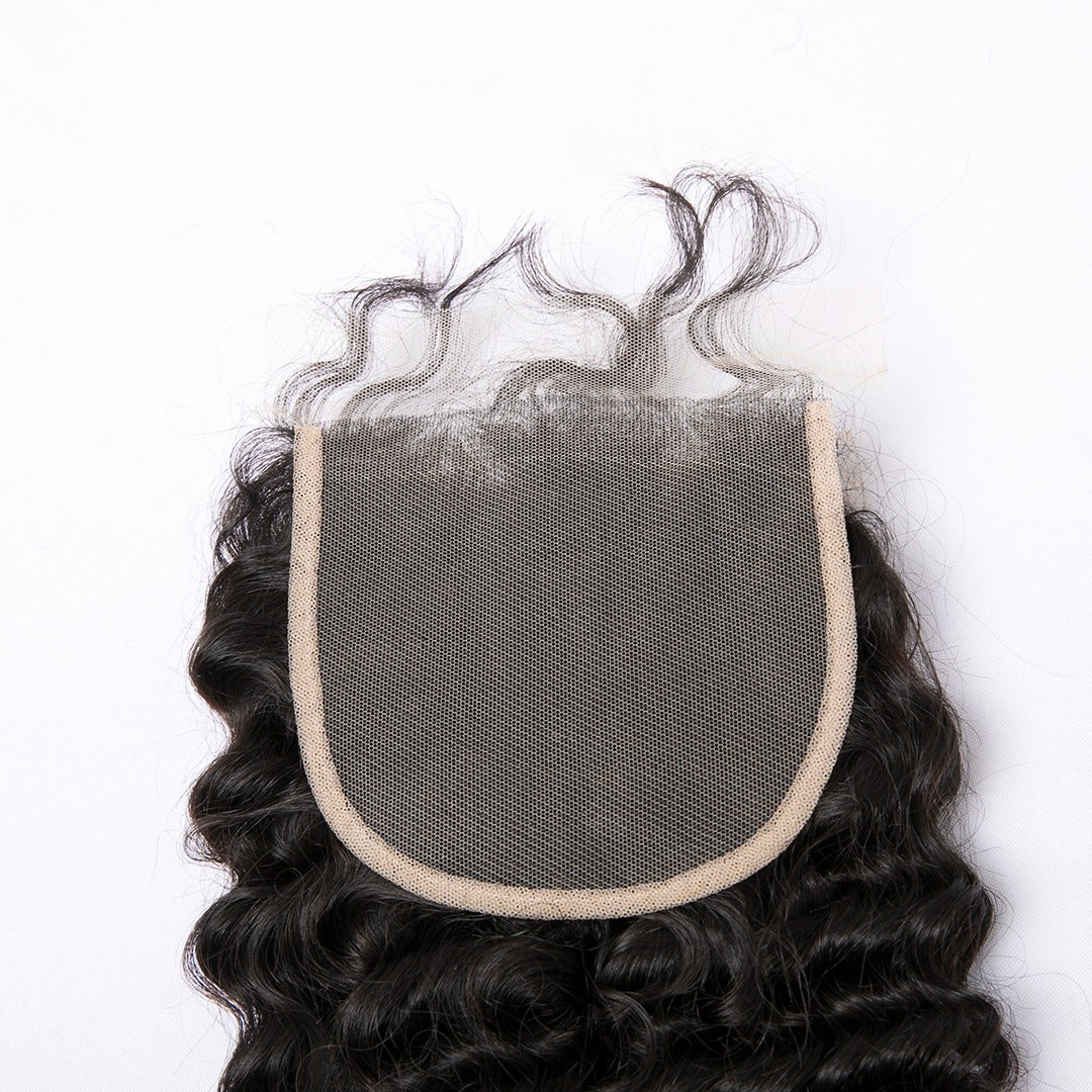 5x5 CURLY AND WAVY HD LACE CLOSURES