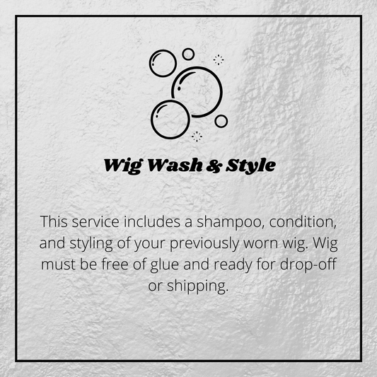 Wig Wash & Style